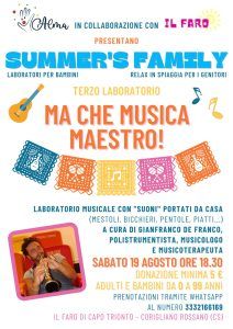 Che musica maestro! Laboratorio musicale - Estate 2023