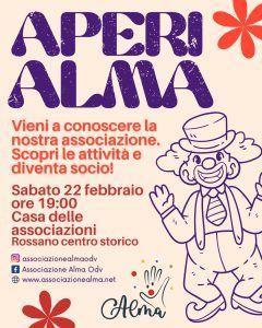 AperiALMA 2025 - Conosci la clownterapia